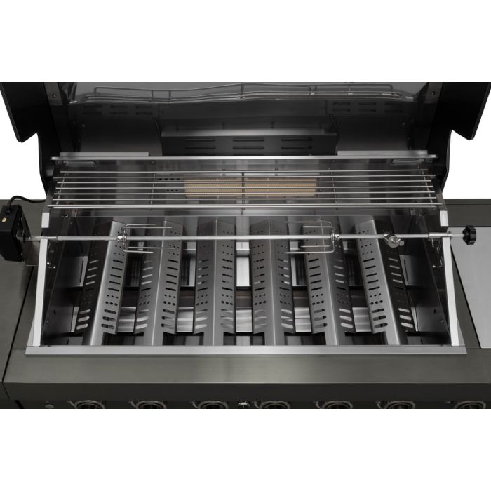 Mustang Gas Grill Black Diamond 6+2 summer kitchen with refrigerator, custom product
