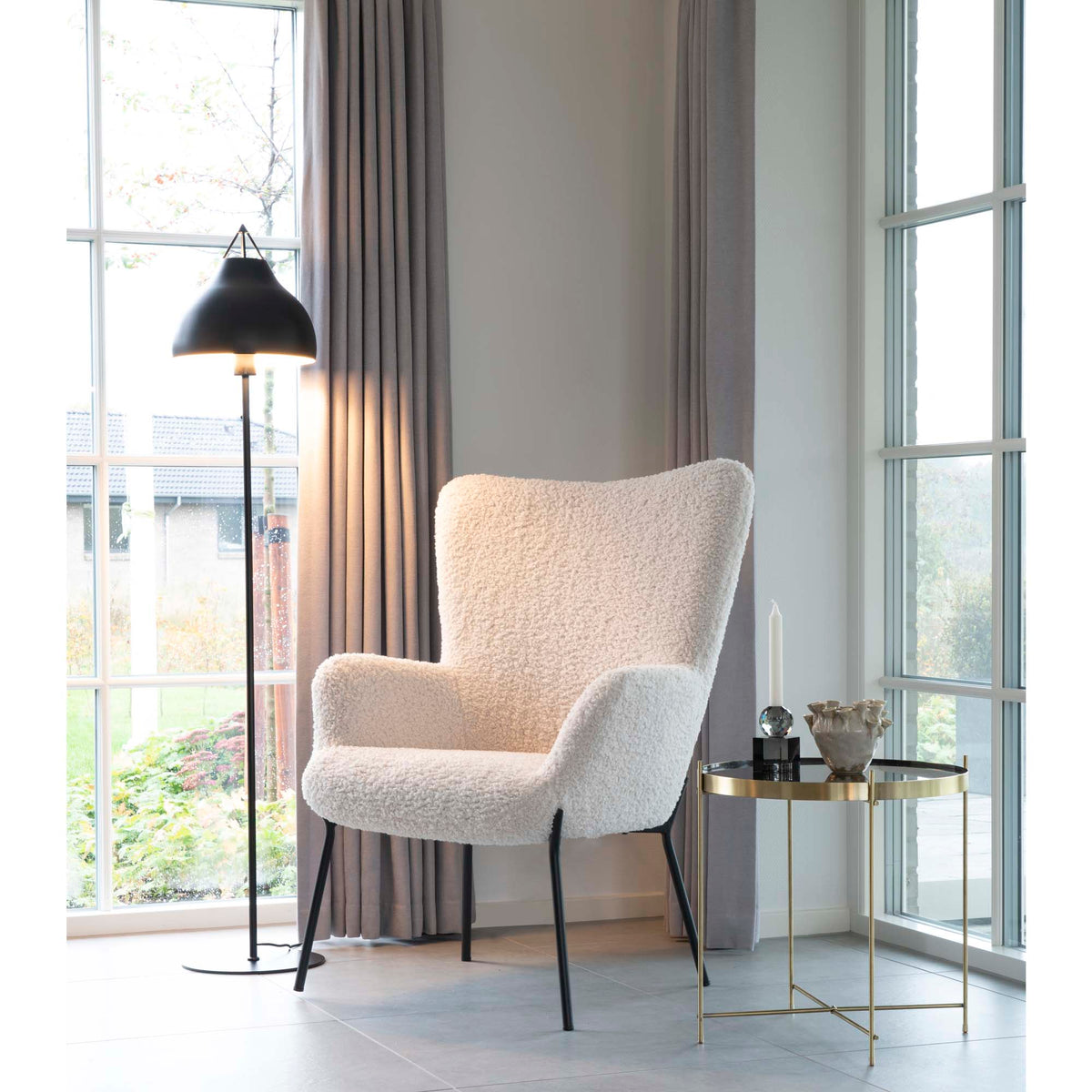 House Nordic Glasgow tuoli, valkoinen