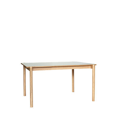 Hübsch pöytä Oblique, harmaa