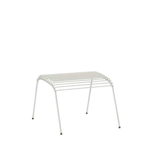 Hübsch string shelf, light gray