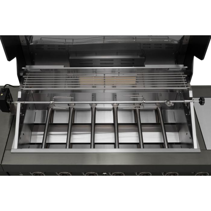 Mustang Gas Grill Black Diamond 6+2 summer kitchen with refrigerator, custom product