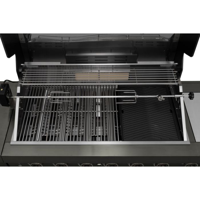 Mustang Gas Grill Black Diamond 6+2 summer kitchen with refrigerator, custom product