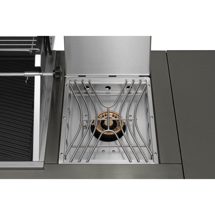 Mustang Gas Grill Black Diamond 6+2 summer kitchen with refrigerator, custom product