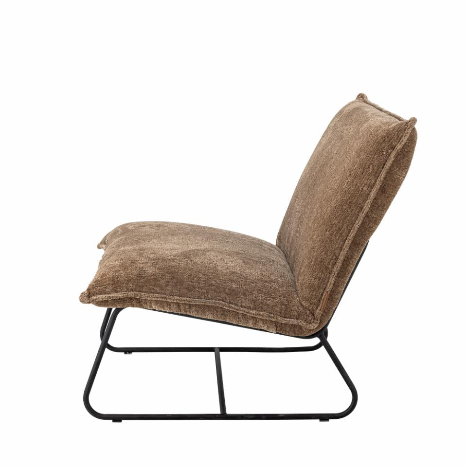 Bloomingville Cape lounge chair brown 