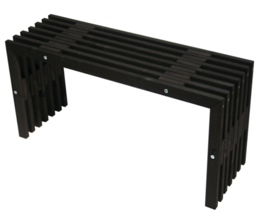 Ecofurn D-bench 100, black pine, custom product