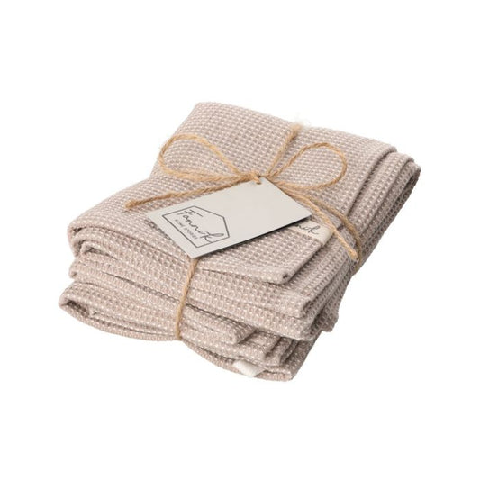 Fanni K Home Stories Kitchen Towel Bamboo 2pcs 50x70cm beige