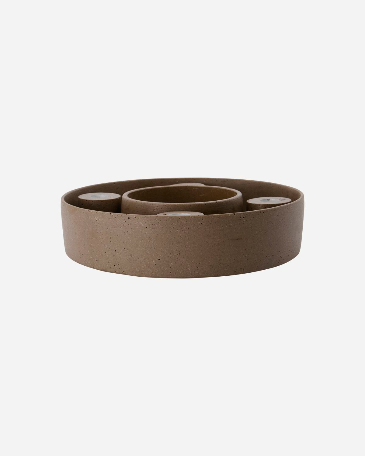 House Doctor Daca candlestick brown