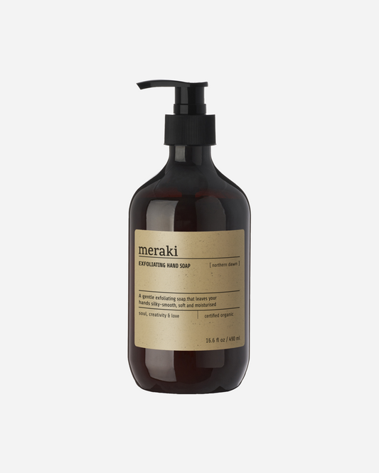 Meraki exfoliating hand soap 490ml, custom product 
