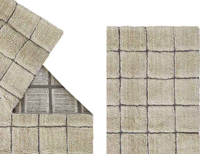 Lorena Canals Mosaic sandstone wool carpet 200x300cm