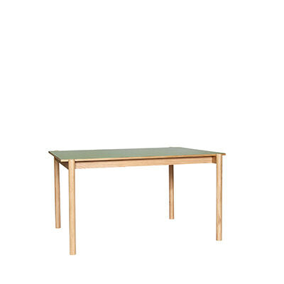 Hübsch table Oblique, green