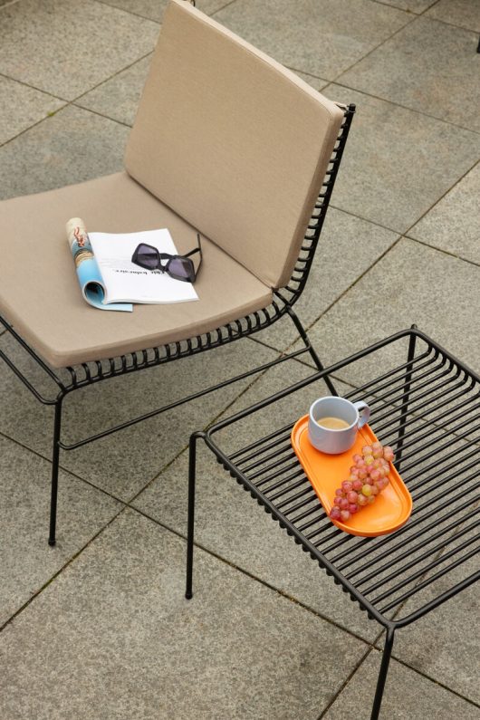 Hübsch string seat cover
