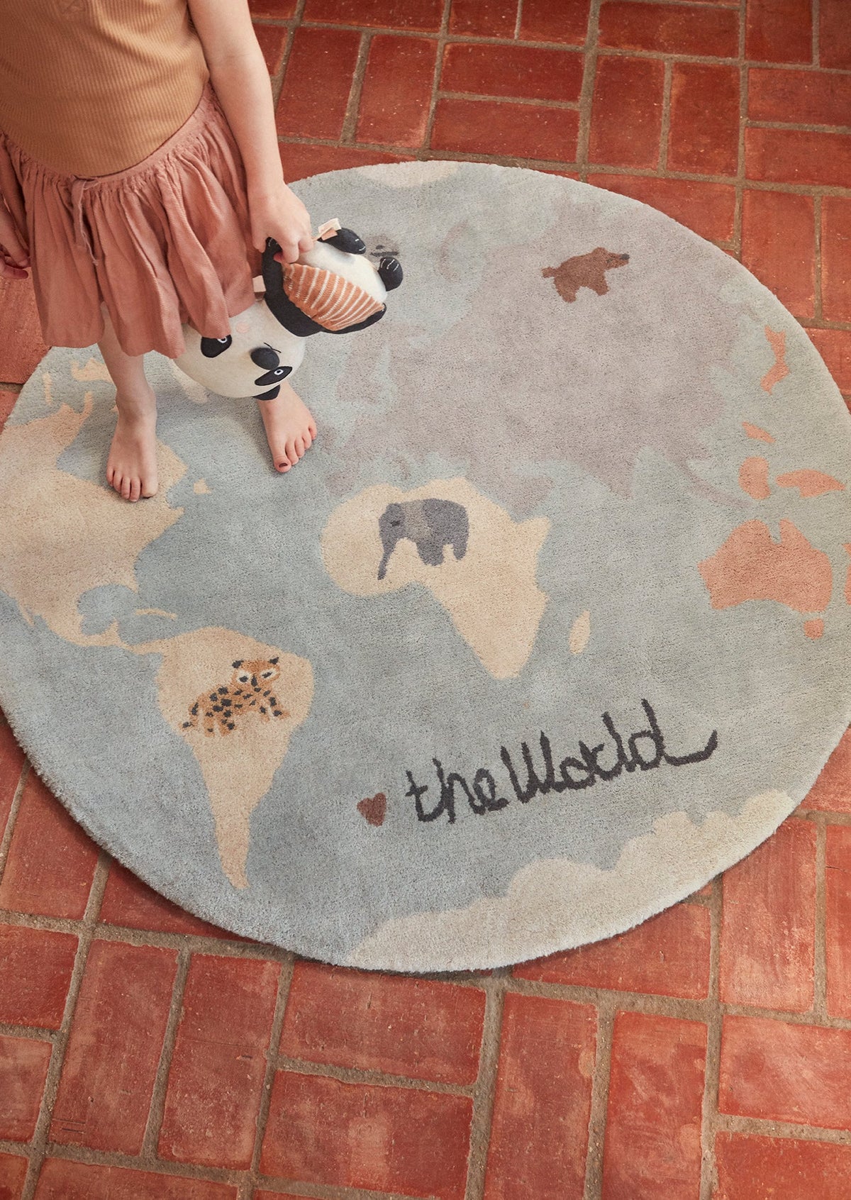 OYOY Living Design World rug, custom made